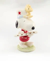 Lenox Macy's 100th Thanksgiving Day Parade Peanuts Marching Band 5-Piece Figurine Set