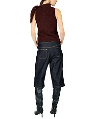 Line & Dot Women's Roxie Mid-Low Jorts