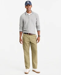 Club Room Men's Tipped Long-Sleeve Polo Sweater, Macy's Exclusive