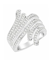 Macy's Diamond Ring (1 ct. t.w.) in Sterling Silver