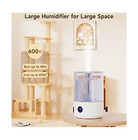 Topteng 2.1 Gal Humidifier with Remote, Uv-c Sterilization, 44H Runtime & 20dB Sleep Mode