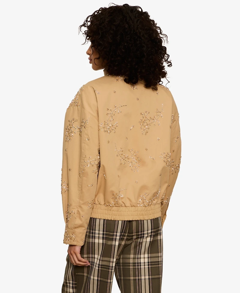 Sanctuary Women's Limelight Surplus Embellished Jacket