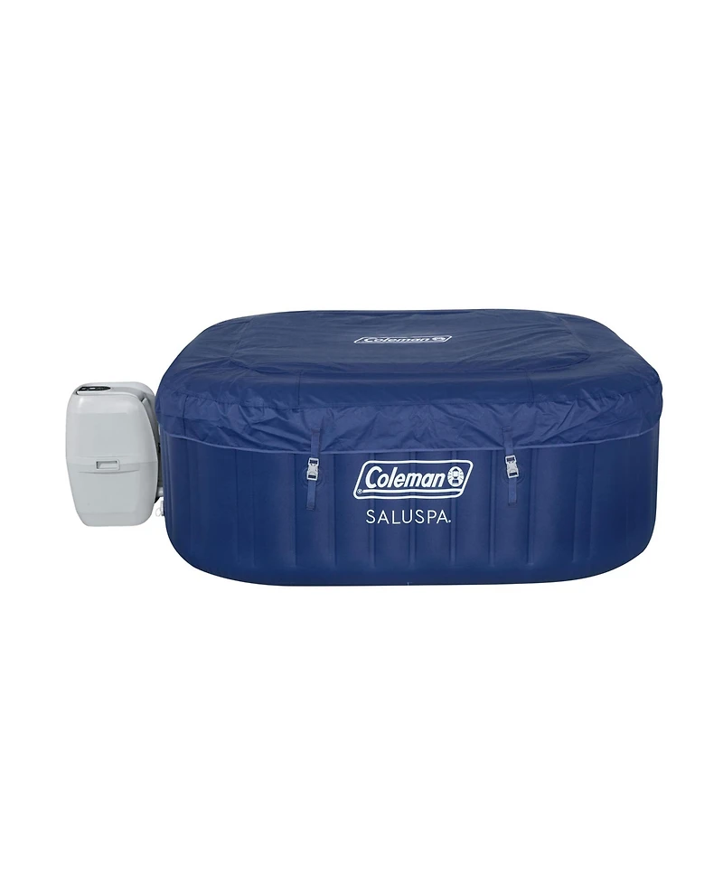 Coleman Atlantis AirJet Square Inflatable Hot Tub with EnergySense Cover, 2 Pack