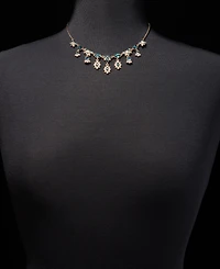 Marchesa Stone Shaky Statement Necklace, 16" + 3" extender