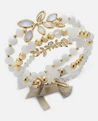 lonna & lilly Beaded Stretch Bracelets, 3-Piece Set