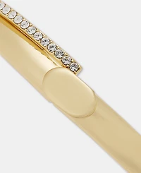 Dkny Pave Crossover Bangle Bracelet