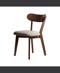 sumyeg Solid Oak Dining Chair with Fas Grade Wood Frame for Dining Room and Living Room