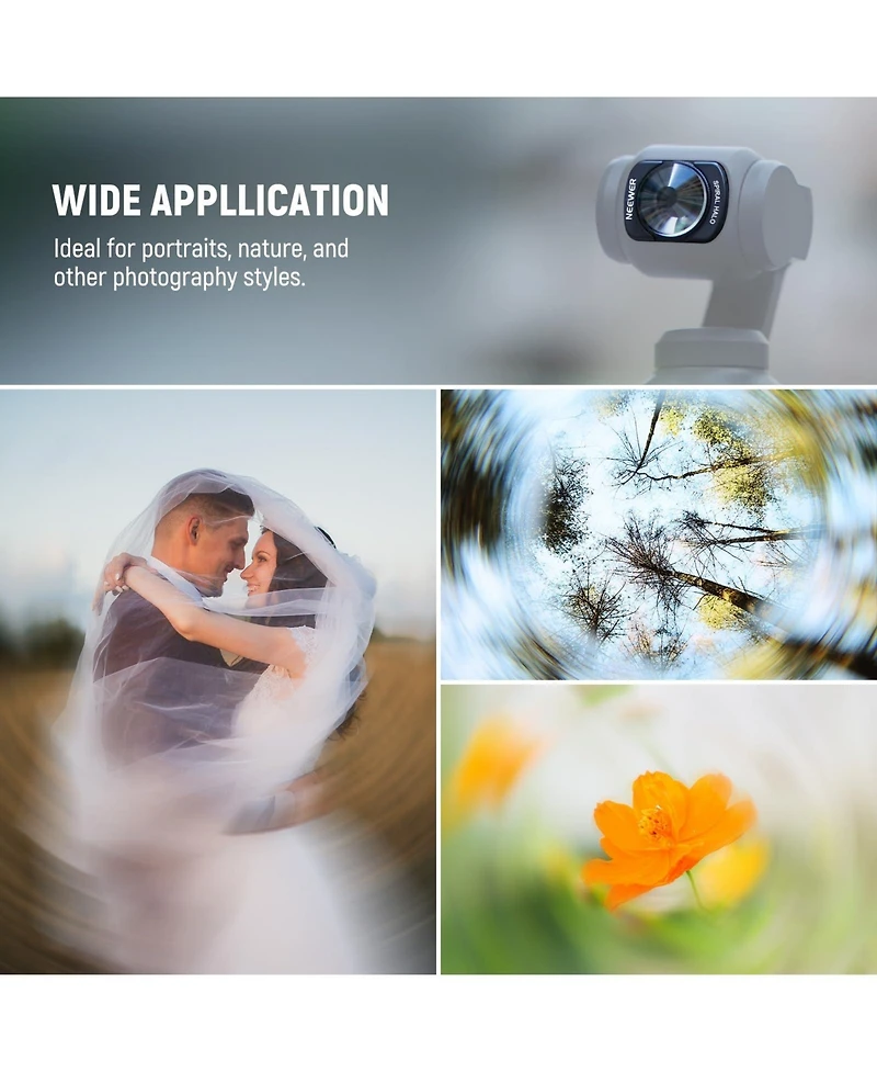 Neewer Fl-C35 Camera Lens Accessory for Dji Osmo Pocket 3