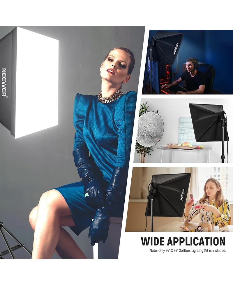 Neewer NK300 Softbox with 350W, 5700K