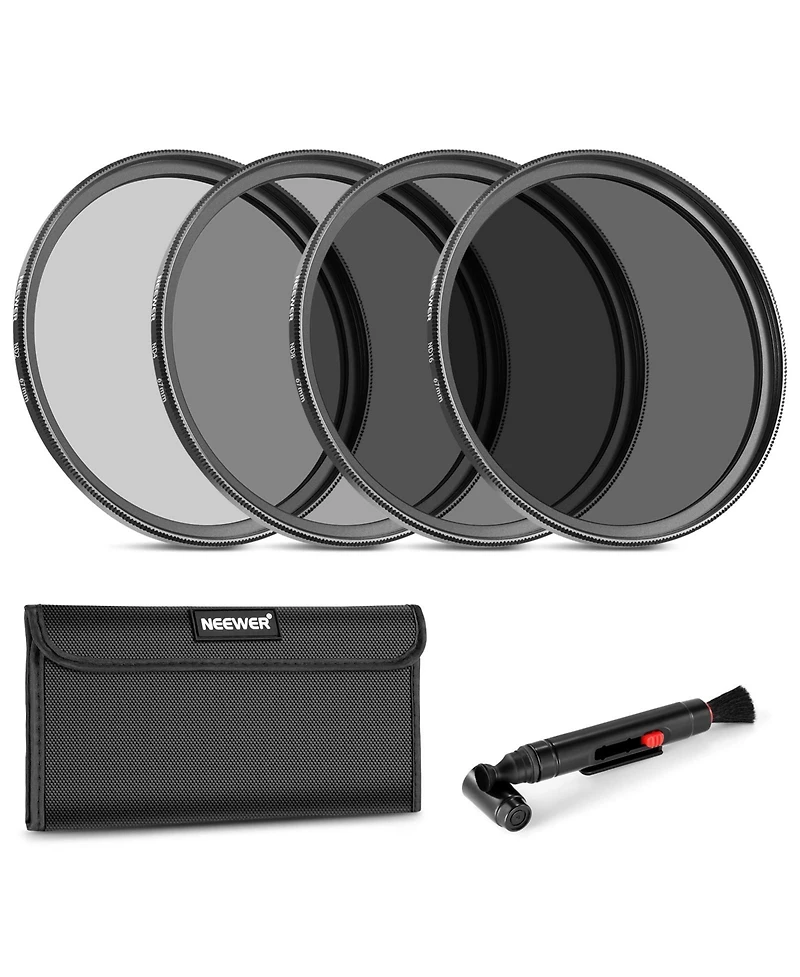 Neewer ND2 Camera Lens Accessory with ND2, ND4, ND8 for select Canon, Nikon and Sony cameras
