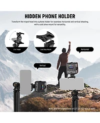 Neewer TP35 Camera Tripod for select GoPro, Dji and Insta360 action cameras
