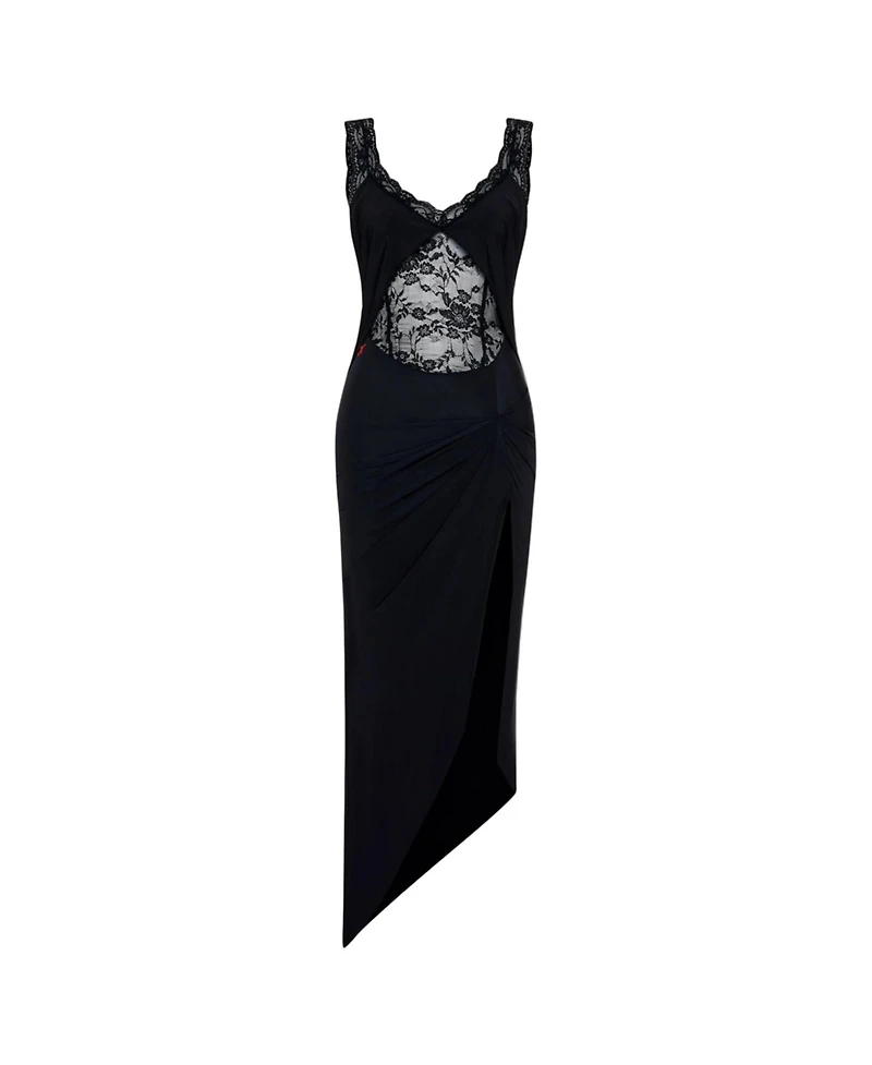 Pcfg Women's Daydreamers Sleeveless Lace Detail Dress