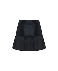 Pcfg Women's The Party Edit Belted Pleated Mini Skirt