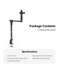 Neewer ST013 Camera Mounting Accessory for select iPhone and Android mobile devices