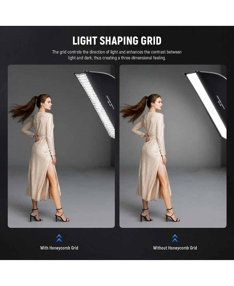 Neewer NS14S Softbox with 12" for Godox Aputure Studio Photography Video Recording Lighting