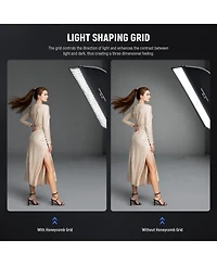 Neewer NS14S Softbox with 12" for Godox Aputure Studio Photography Video Recording Lighting