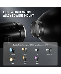 Neewer FR30 Camera Mounting Accessory with 29.5cm for Godox Neewer Studio Strobe Flash Light Speedlite