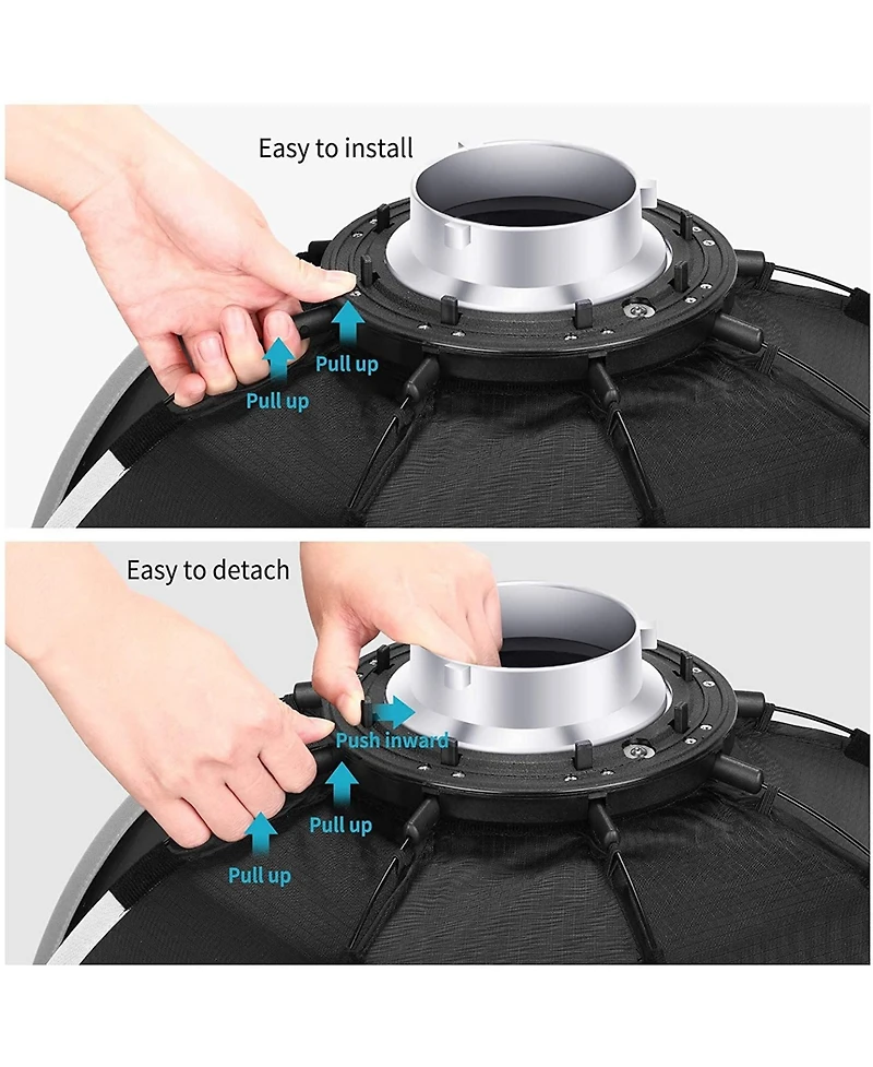 Neewer CB60 Softbox with 65cm, 300W, 400W for CB60 CB100 CB150 Vision 4 S101-300W/400W