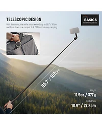 Neewer PA989 Camera Tripod for select iPhone and Android mobile devices