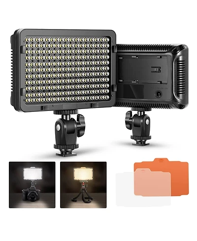 Neewer Led Video Light with 176 Led, 5600K for select Canon, Nikon and Sony cameras