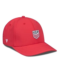 LevelWear Men's Red Usmnt Rise Patch Flex Hat
