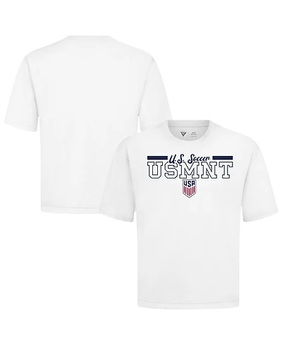 LevelWear Men's White Usmnt Vanguard Luxe Signature T-Shirt