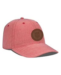 LevelWear Men's Heather Red Usmnt Idol Periscope Adjustable Hat