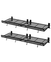 Xdovet Wall Mounted Storage Shelves 4 Pack