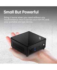 Msi Cubi 5 Mini Desktop Intel Core i3 8GB Ram Intel Uhd Graphics 256GB Ssd Storage Windows 11 Pro