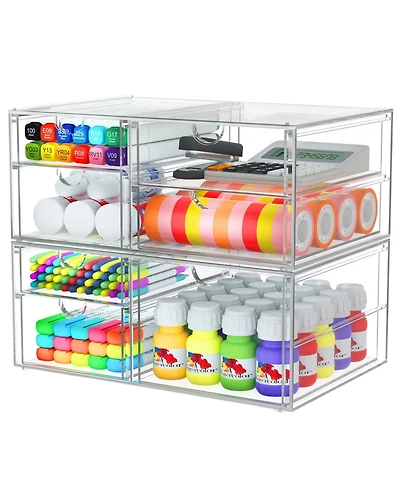 Xdovet Desk Organizer 7 Drawers Makeup Storage