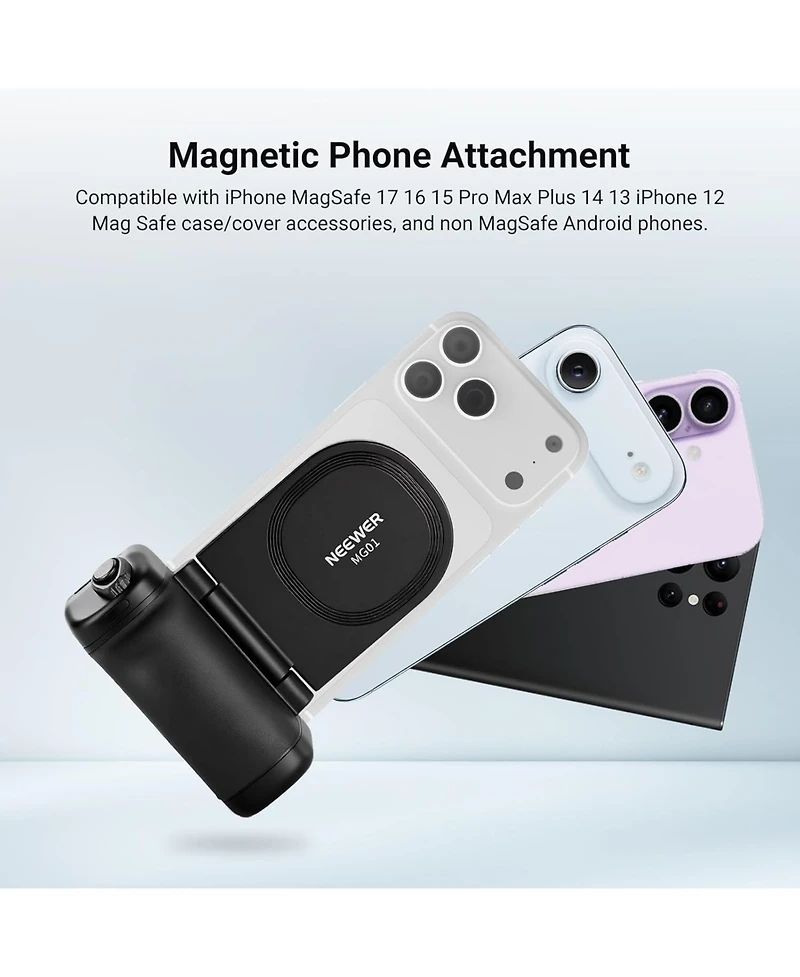 Neewer MG01 Camera Battery and Charging Accessory with 3500mAh for select iPhone and Android mobile devices