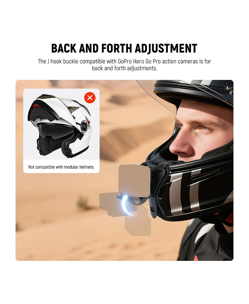 Neewer Gp-72 Camera Mounting Accessory for select GoPro Dji and Insta360 action cameras