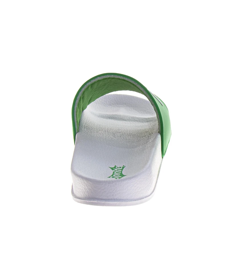 Coca-Cola Men's Sprite Logo Casual Slides Comfortable Pool Sandals