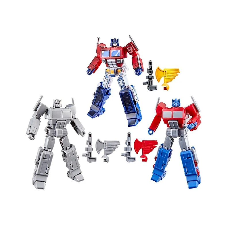 Transformers Spotlight Optimus Prime 3-Pack Studio Series Box Set | Hasbro Pulse