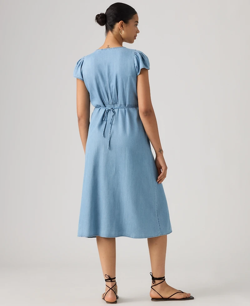 Levi's Women's Lilith V-Neck Midi Dress