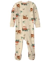 Carter's Baby Girls' Long-Sleeve Sleep & Play