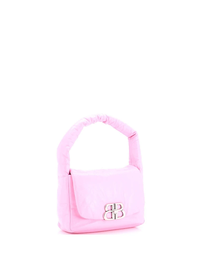Pre-Owned Balenciaga Small Monaco Sling Bag Padded Leather