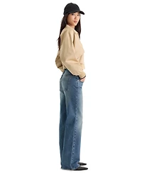 Good American Women's Vintage Low-Rise Bootcut Jeans