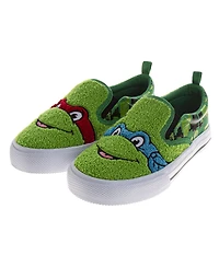 Nickelodeon Little Boys (1-13) Teenage Mutant Ninja Turtles Boys' Slip-On Canvas Shoes