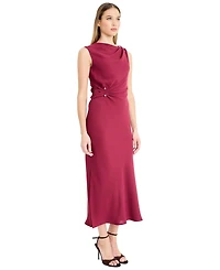 Donna Morgan Women's Sleeveless Midi Dress
