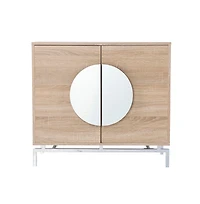 Augusta Home Northdom Bar Cabinet with Wine Storage