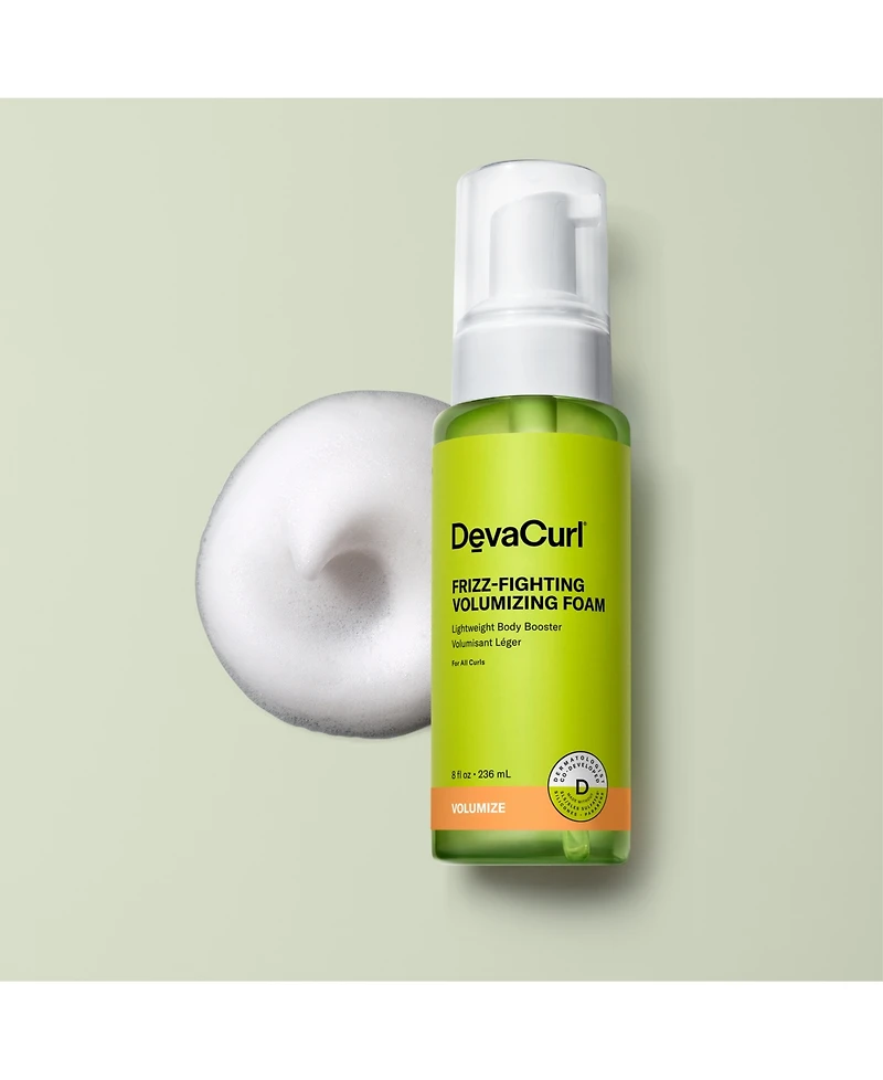 DevaCurl Frizz-Fighting Volumizing Foam, 8 oz., from Purebeauty Salon & Spa