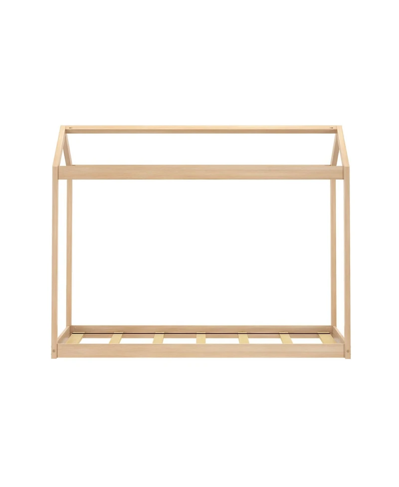 Max & Lily Twin House Bed Blonde And Floating Headboard for Bunks, 945 x 535mm