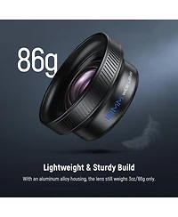 Neewer Ls-72 Camera Lens Accessory with 0.75X for select iPhone and Android mobile devices