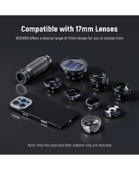 Neewer PA083P Camera Lens Accessory for select iPhone models