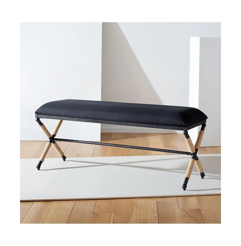 Safavieh Carmelo Hemp Wrapped Bench