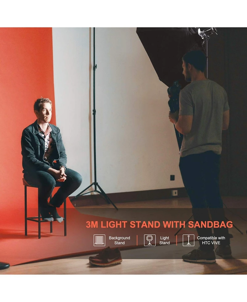 Neewer Photography Light Stand with 10 Feet