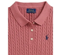 Polo Ralph Lauren Girls' 7-16 Short-Sleeve Sweater