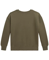 Polo Ralph Lauren Girls' 2T-6X Bear Long-Sleeve Sweatshirt