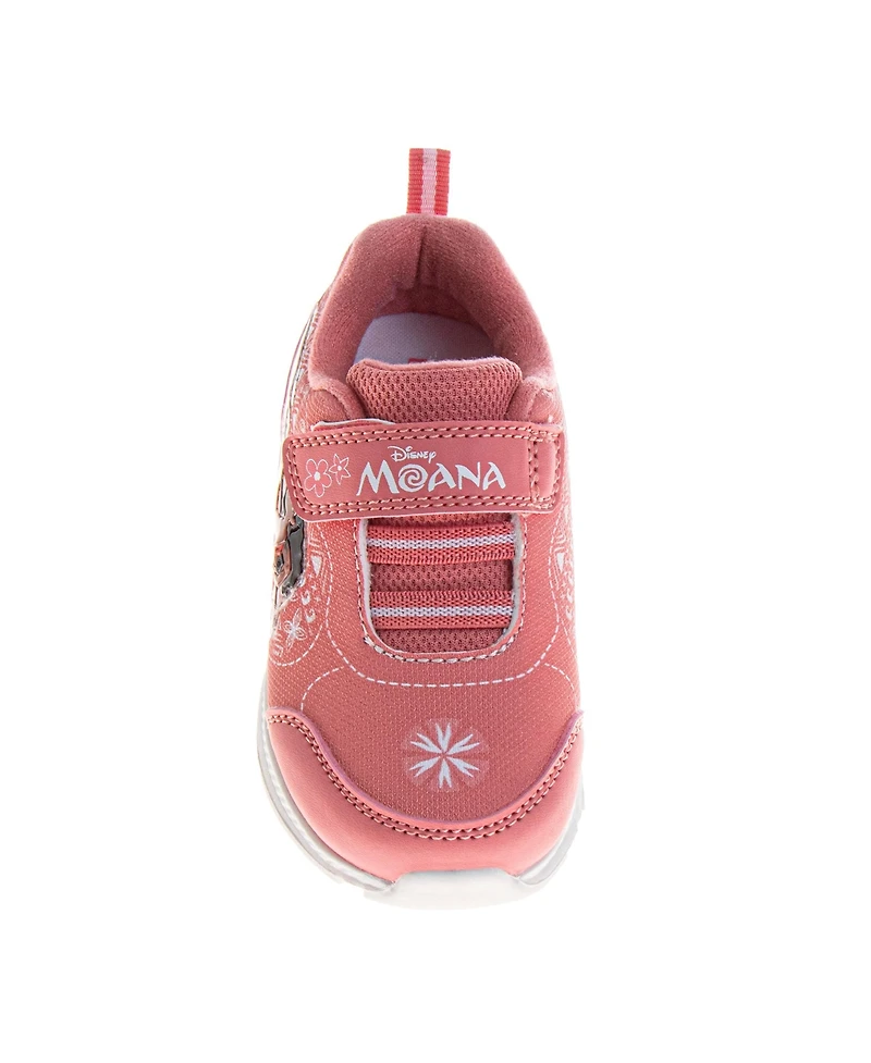 Disney Little Girls (6-12) Moana Light-Up Sneakers